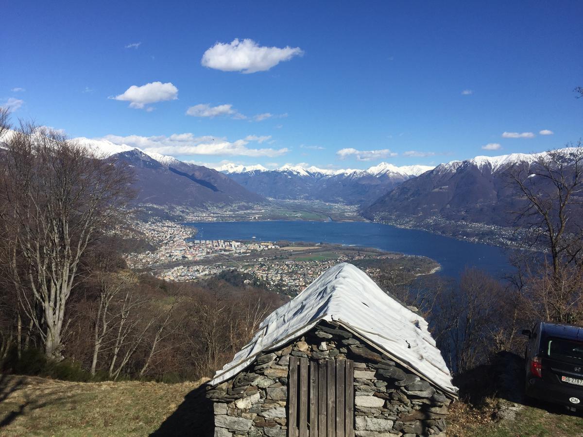 Villa Casa Poiana Ronco sopra Ascona Exterior foto